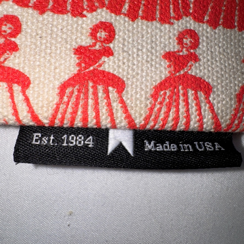 Out of Print Little Women Louisa May Alcott Canvas Zipper Pouch Bookish Bag Red - Picture 4 of 7